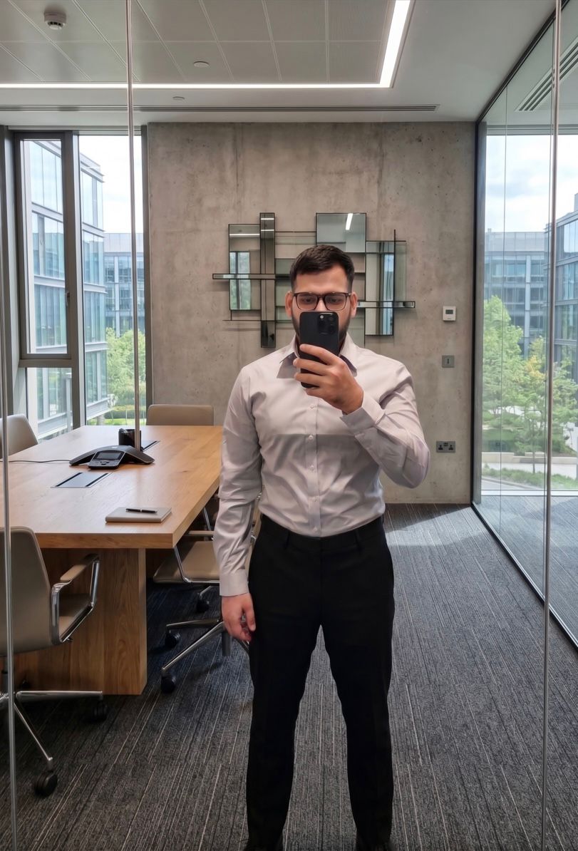 Rizwan Saleem at Horsefly office in Manchester